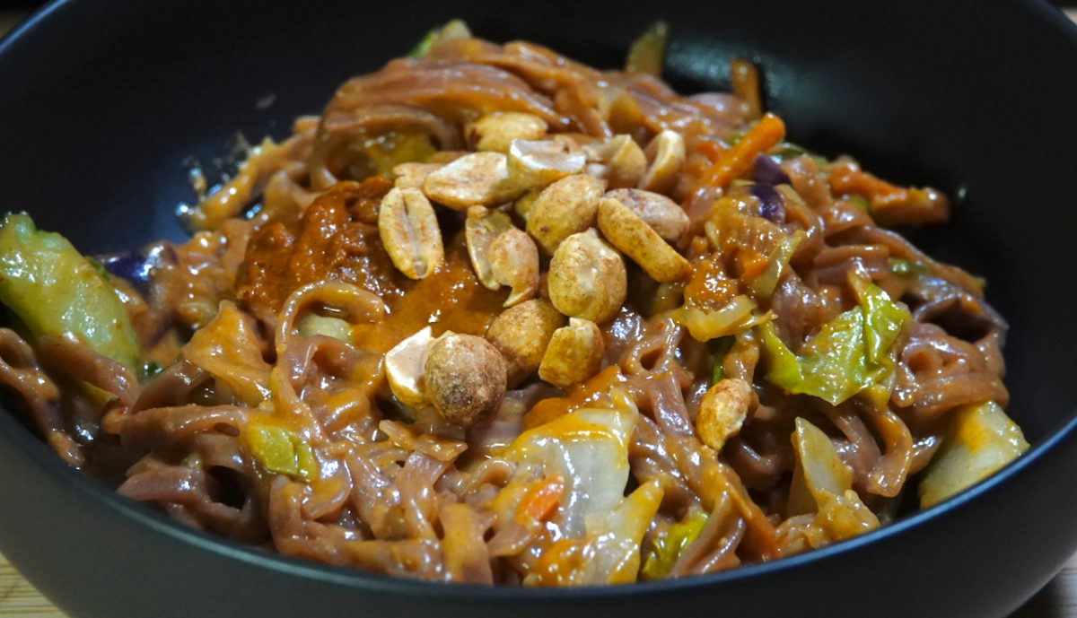 Feb 14: Stir-fry Noodles with Peanut Sauce