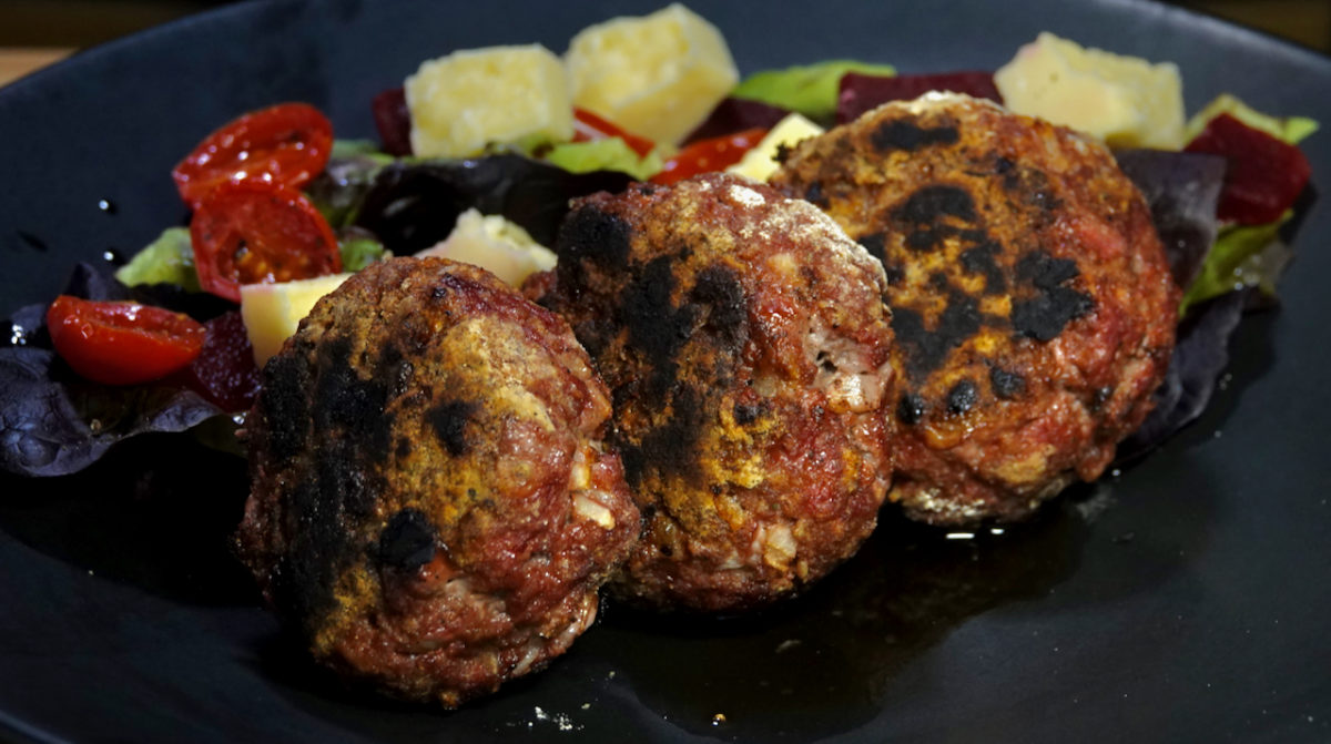 Mar 22: Beef Rissoles with ‘Aussie’ Salad