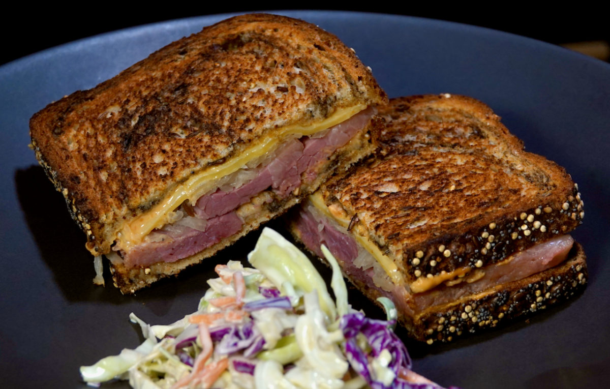 Mar 14: Reuben with Coleslaw