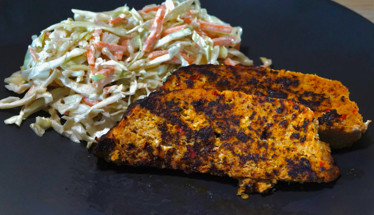 May 31: Turkey, Bacon, Chipotle Meatloaf with Chipotle Coleslaw