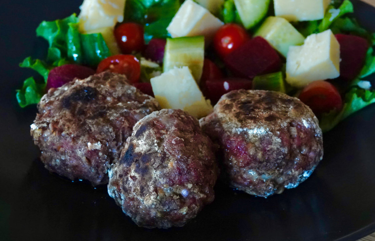 Jul 27: Beef Rissoles with Australian Style Salad