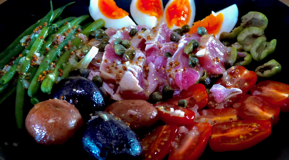 Jul 8: Seared Tuna  Niçoise Salad
