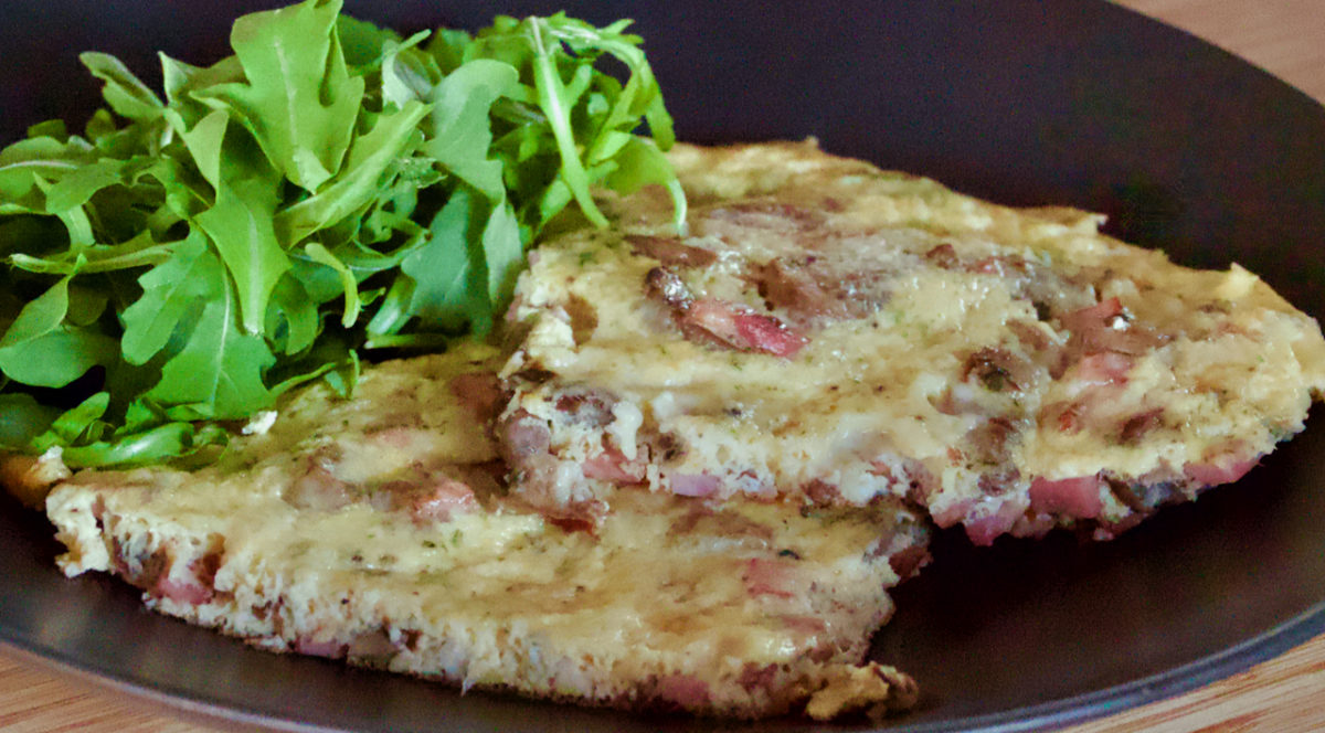 Oct 5: Ham and Mushroom Frittata