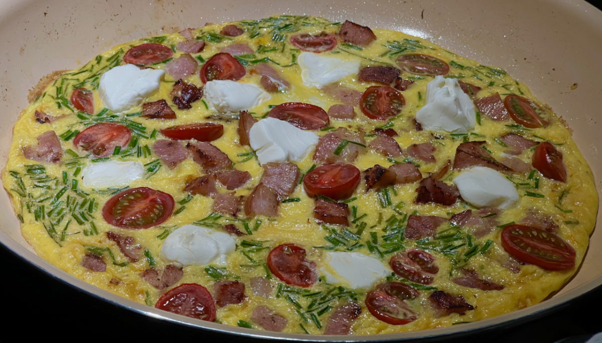 Dec 27: Ham and Cream Cheese Frittata